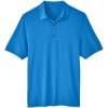 Custom Mens JAQ Snap-Up Stretch Performance Polo Light Nautical Blue