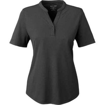Custom Womens Replay Recycled Polo Black