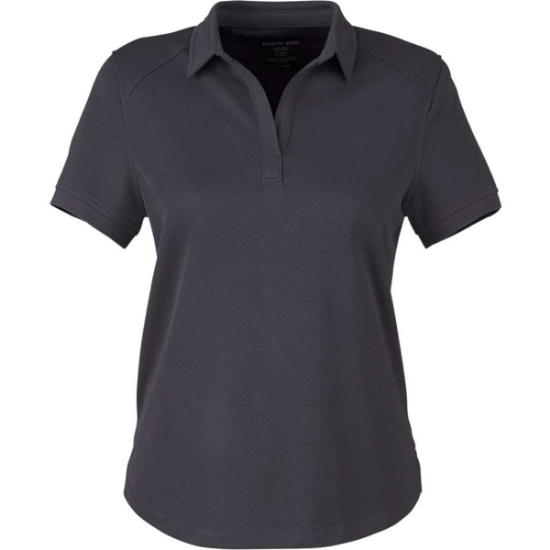 Custom Womens Express Tech Performance Polo Carbon