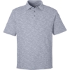 Custom Mens Eclipse Jacquard Polo Classic Navy Heather