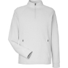Custom Mens Rhythm Waffle Quarter-Zip Pullover Platinum