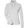 Custom Womens Rhythm Waffle Cross-Neck Pullover Platinum