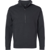 Custom Mens Mantra Half-Zip Ottoman Pullover Carbon