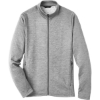 Custom Mens Flux 2.0 Full-Zip Jacket Light Heather/ Carbon