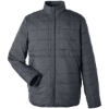 Custom Unisex Aura Fleece-Lined Jacket Carbon
