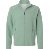 Custom Mens Spirit Textured Full-Zip Sage Green Heather