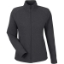 Custom Womens Spirit Textured Full-Zip Black Heather