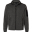 Custom Mens Jasper Full-Zip Fleece Jacket Black/ Grey