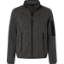 Custom Womens Jasper Full-Zip Fleece Jacket Black/ Grey