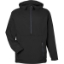Custom Mens Aura Lightweight Packable Anorak Black/ Carbon