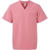 Custom Mens Limitless V-Neck Stretch Scrub Top Calm Pink