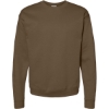 Custom Unisex EcoSmart® Crewneck Sweatshirt Army Brown
