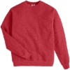 Custom Unisex EcoSmart® Crewneck Sweatshirt Heather Red
