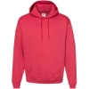 Custom Unisex EcoSmart® Hooded Sweatshirt Heather Red