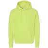 Custom Unisex EcoSmart® Hooded Sweatshirt Safety Green