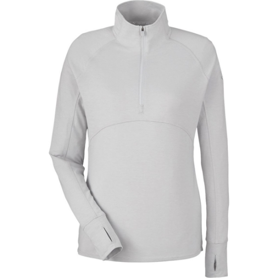 Custom Womens Bandon Quarter-Zip Pullover High Rise