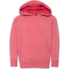 Custom Toddler Special Blend Hooded Raglan Sweatshirt Pomegranate