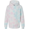 Custom Youth Midweight Tie-Dyed Hooded Sweatshirt Tie Dye Cotton Candy