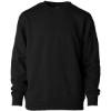 Custom Youth Lightweight Special Blend Crewneck Sweatshirt Black