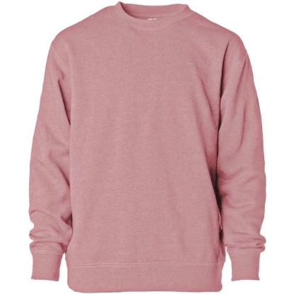 Custom Youth Lightweight Special Blend Crewneck Sweatshirt Orchid Heather