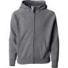 Custom Youth Lightweight Special Blend Raglan Zip Hood Nickel