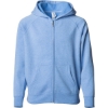 Custom Youth Lightweight Special Blend Raglan Zip Hood Pacific