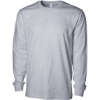Custom Unisex Premium Long Sleeve T-Shirt Grey Heather