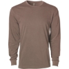 Custom Unisex Premium Long Sleeve T-Shirt Pigment Clay