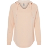 Custom Women’s Lightweight California Wave Wash Hooded Sweatshirt Blush