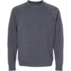 Custom Unisex Special Blend Raglan Crewneck Sweatshirt Midnight Navy