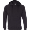 Custom Unisex Special Blend Raglan Hooded Sweatshirt Black