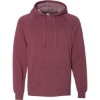 Custom Unisex Special Blend Raglan Hooded Sweatshirt Crimson