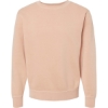 Custom Unisex Midweight Pigment-Dyed Crewneck Sweatshirt Pigment Dusty Pink