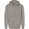 Custom Unisex Midweight Pigment-Dyed Hooded Sweatshirt Pigment Cement