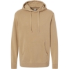 Custom Unisex Midweight Pigment-Dyed Hooded Sweatshirt Pigment Sandstone