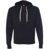 Custom Unisex Midweight French Terry Hooded Sweatshirt Black