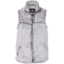 Custom Women’s Sherpa Full-Zip Vest Frosty Grey
