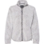 Custom Women’s Sherpa Full-Zip Jacket Frosty Grey