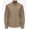 Custom Womens iQ Series® Endurance Long Sleeve Shirt Khaki