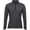 Custom Womens Performance Cadet Collar Quarter-Zip Pullover Carbon