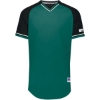 Custom Unisex Classic V-Neck Jersey Aqua/ Black/ White