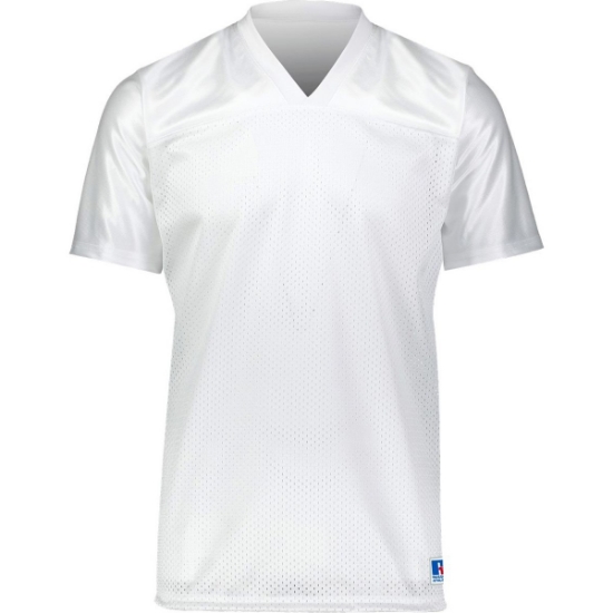 Custom Youth Solid Flag Football Jersey White