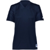 Custom Womens Solid Flag Football Jersey Navy