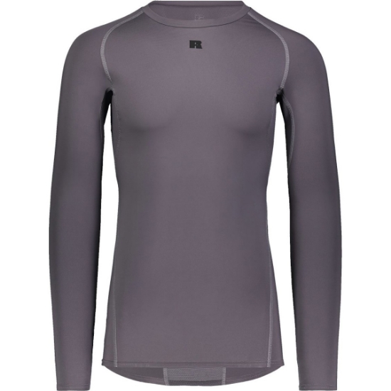 Custom Unisex CoolCore­® Long Sleeve Compression Shirt Stealth