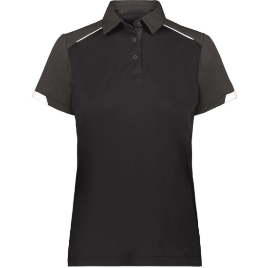 Custom Womens Legend Polo Black