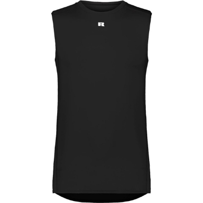 Custom Unisex CoolCore® Compression Tank Top Black
