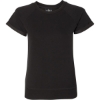 Custom Womens Sweetheart French Terry Pullover Black