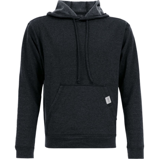 Custom Unisex Fleece Hooded Sweatshirt Charcoal