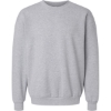 Custom Unisex ReFlex Fleece Crewneck Sweatshirt Heather Grey
