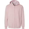 Custom Unisex ReFlex Fleece Full-Zip Hoodie Sweatshirt Blush